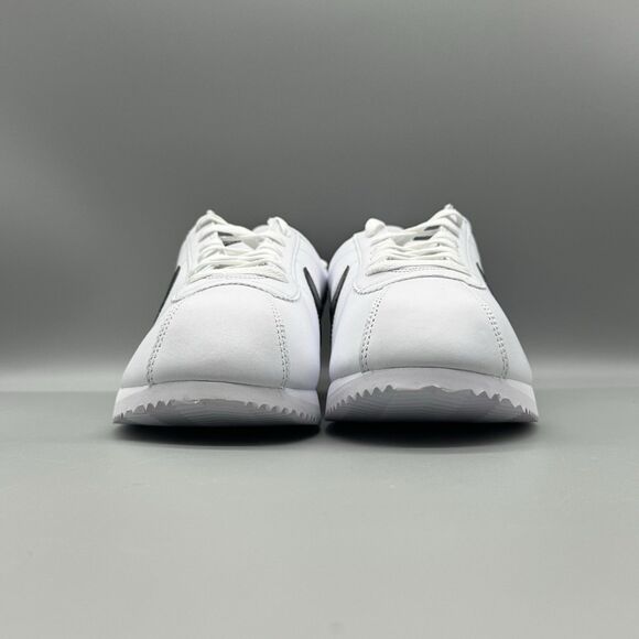 Nike Cortez Leather White Black Size 11.5 Men's Casual Shoes DM4044-105 Classic - Picture 2 of 11